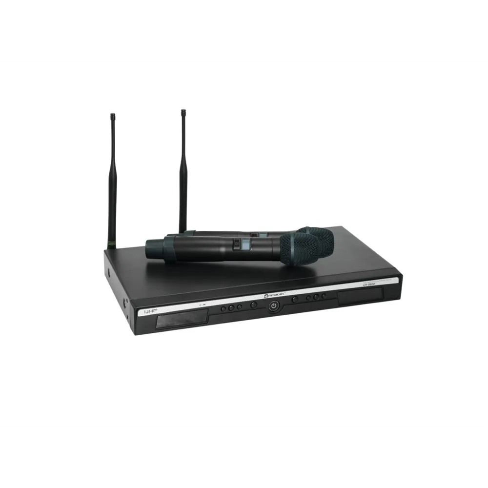 RELACART UR-222D 2-Kanal-UHF-System 823-832 + 863-865 MHz
