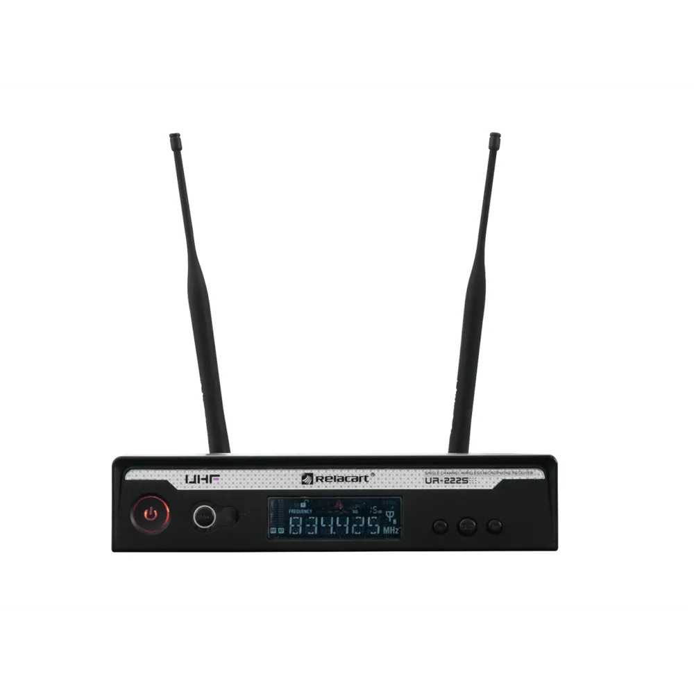 RELACART UR-222S 1-Kanal UHF-Empfänger 823-832 + 863-865 MHz