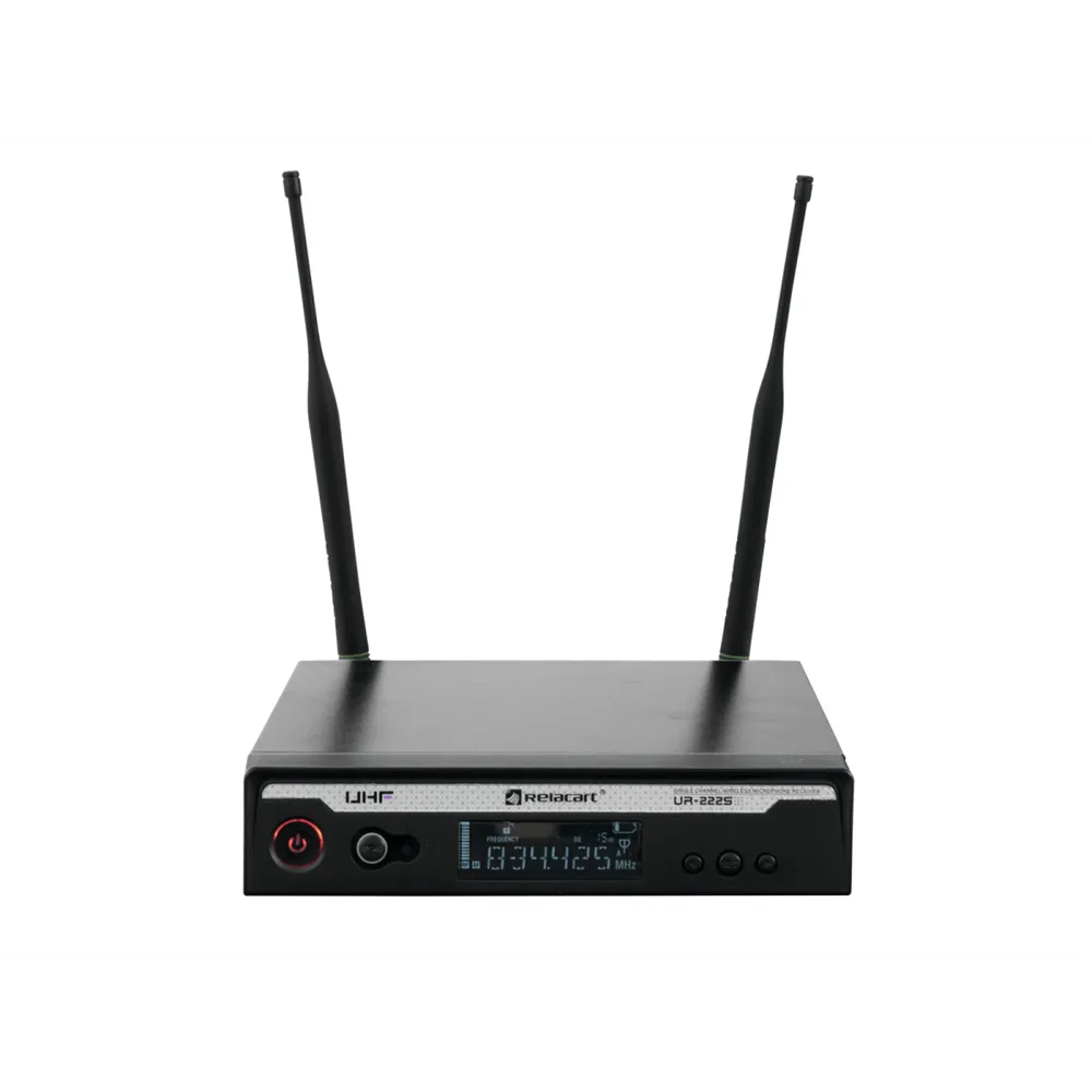 RELACART UR-222S 1-Kanal UHF-Empfänger 823-832 + 863-865 MHz
