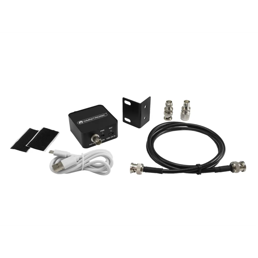 OMNITRONIC AAB-10 Antennenverstärker, aktiv, batteriebetrieben
