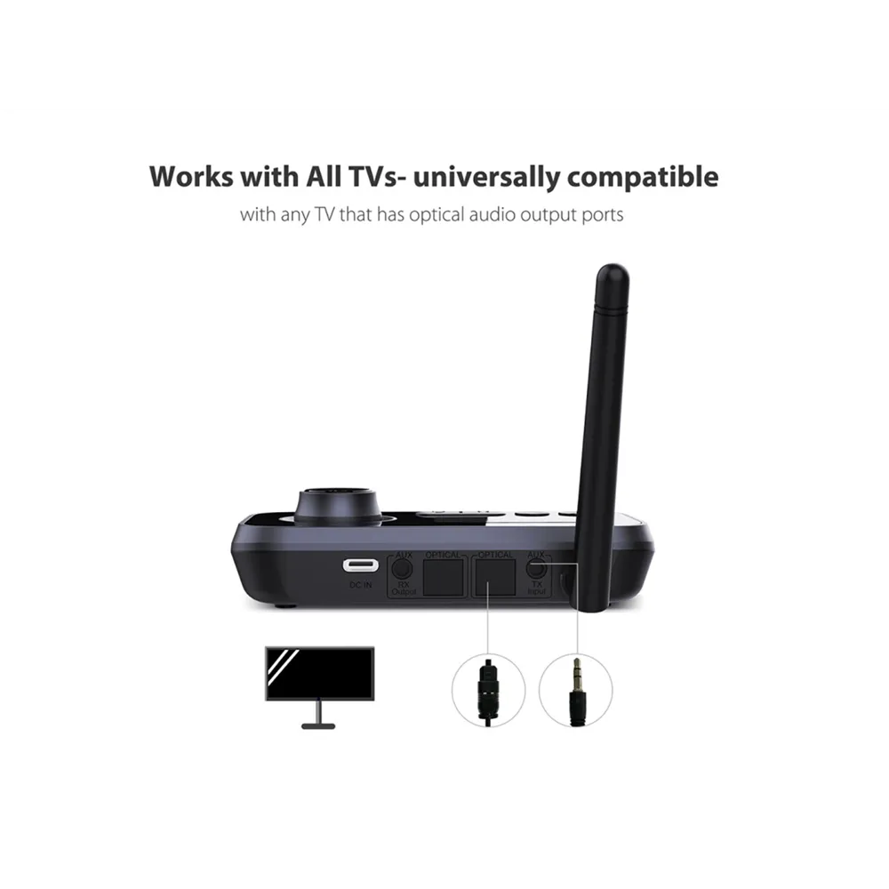 OMNITRONIC BDT-5.2PRO Aptx HD Bluetooth Transceiver