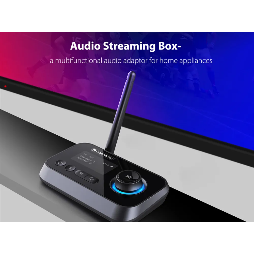 OMNITRONIC BDT-5.2PRO Aptx HD Bluetooth Transceiver