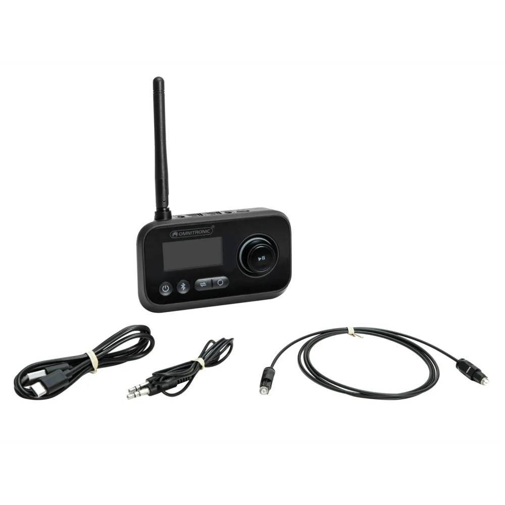 OMNITRONIC BDT-5.2PRO Aptx HD Bluetooth Transceiver