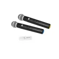 OMNITRONIC UWM-2HH USB Wireless Microphone Set with Two Handheld Microphones