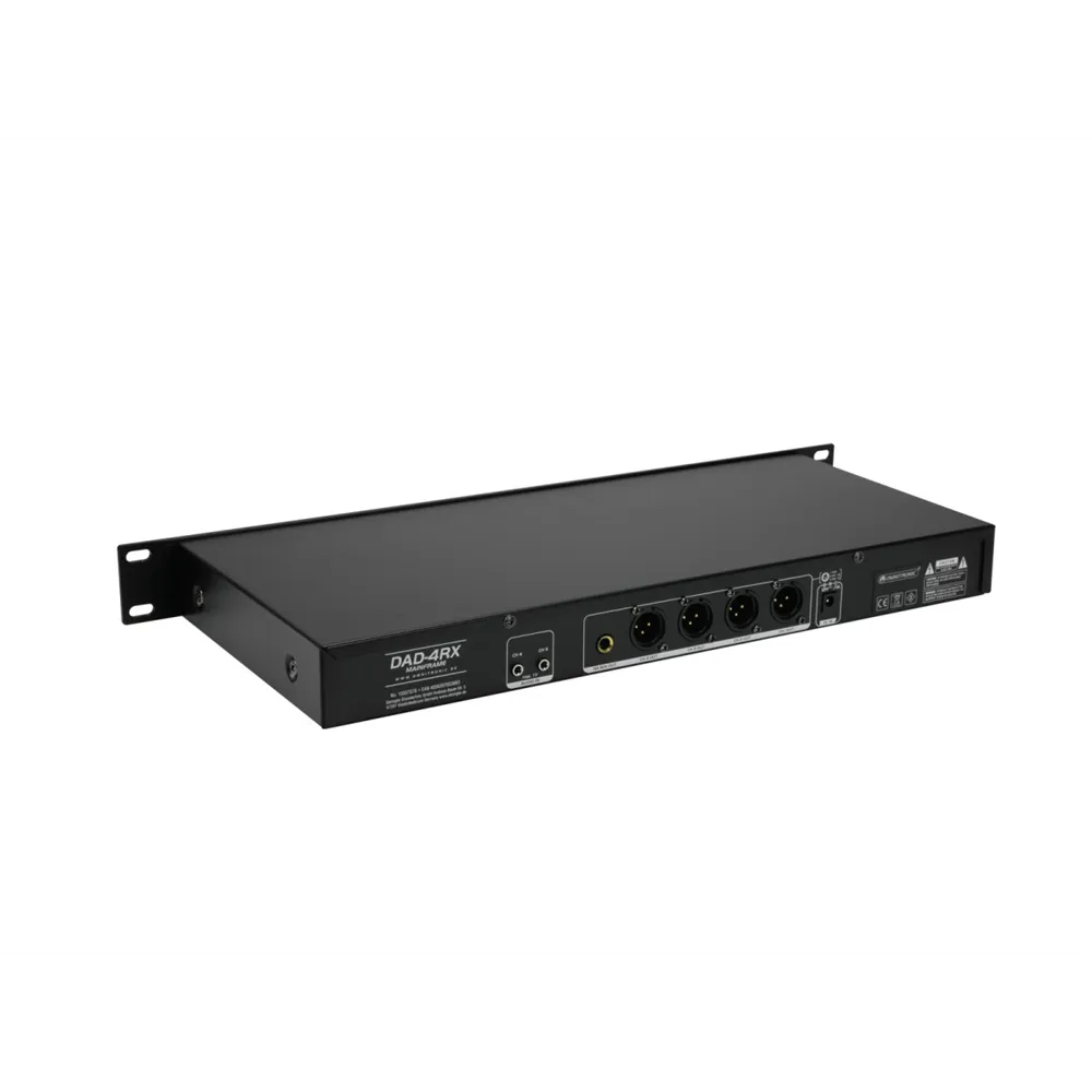 OMNITRONIC DAD-4RX 4-Kanal-Empfängergehäuse für MOM/DAD Module