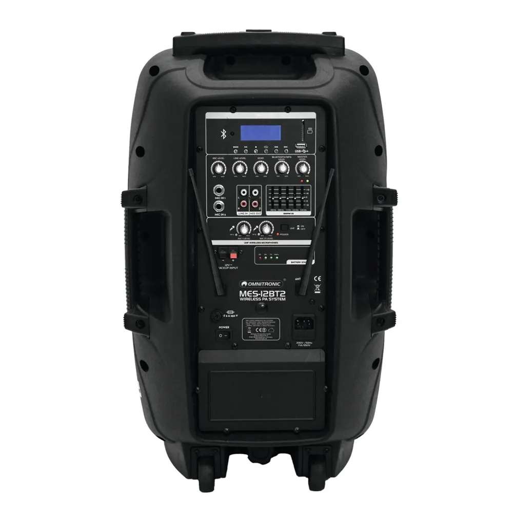 OMNITRONIC MES-12BT2 Drahtlos-PA-System