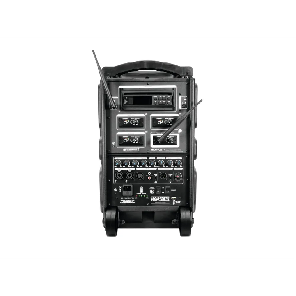 OMNITRONIC MOM-10BT4 Modulares Drahtlos-PA-System