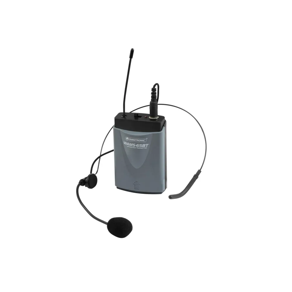 OMNITRONIC WAMS-65BT Taschensender inkl. Headset