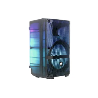 OMNITRONIC MSE-8+ Akku Partylautsprecher mit LED-Effekten