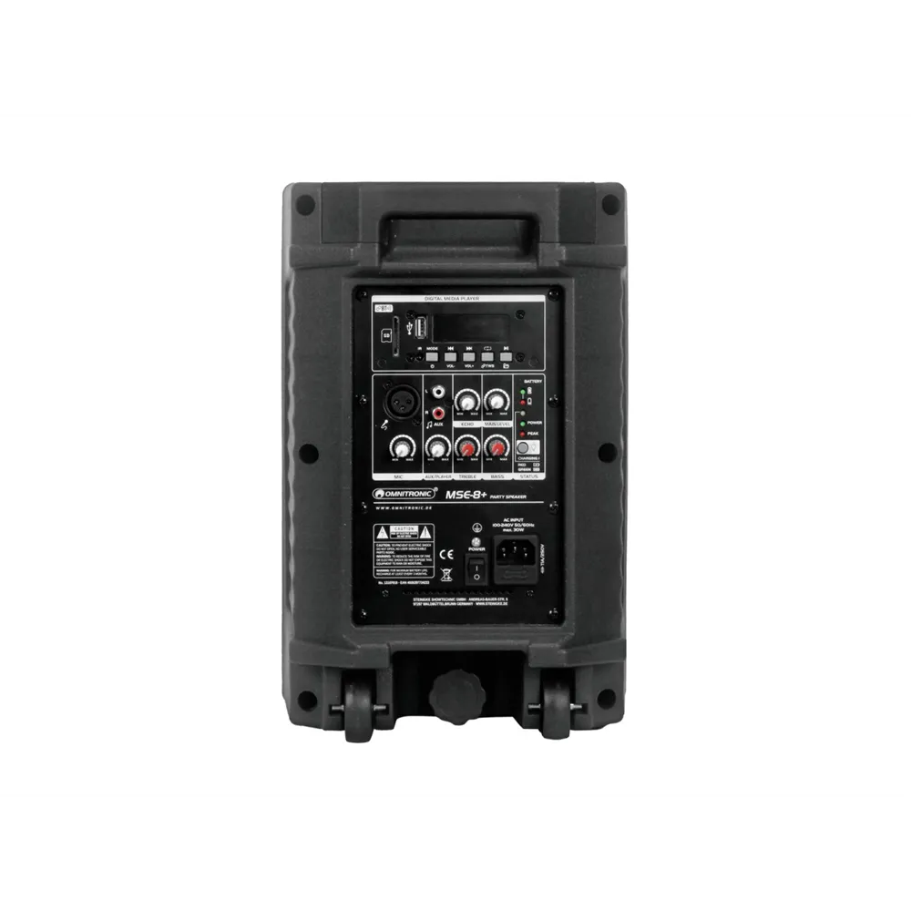 OMNITRONIC MSE-8+ Akku Partylautsprecher mit LED-Effekten