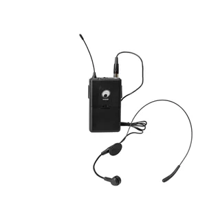 OMNITRONIC WAMS-12 Taschensender inkl. Kopfbügelmikrofon 865MHz