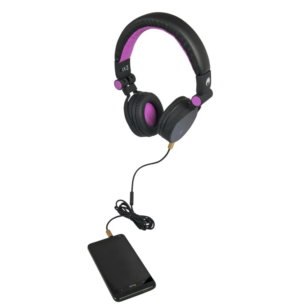 OMNITRONIC SHP-i3 Stereo-Kopfhörer pink