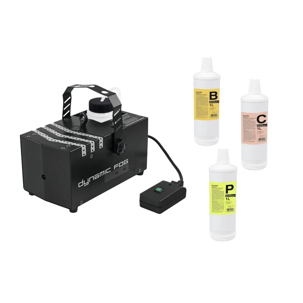 EUROLITE Set Dynamic Fog 600 + Fluide