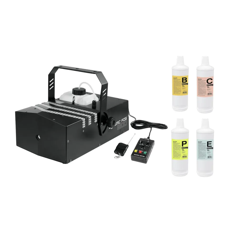 EUROLITE Set Dynamic Fog 1200 + Fluide
