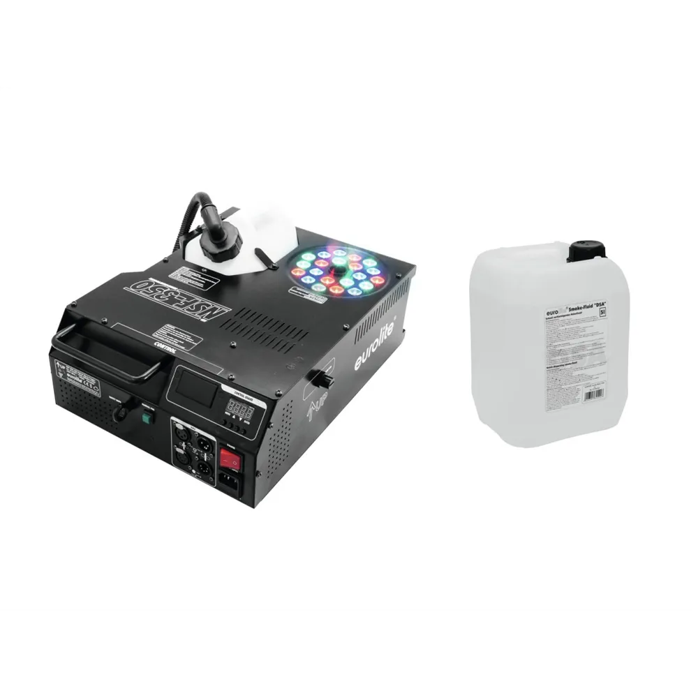 EUROLITE Set NSF-350 + Smoke Fluid -DSA- 5l