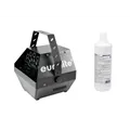 EUROLITE Set B-100 Seifenblasenmaschine schwarz DMX + Seifenblasenfluid 1l
