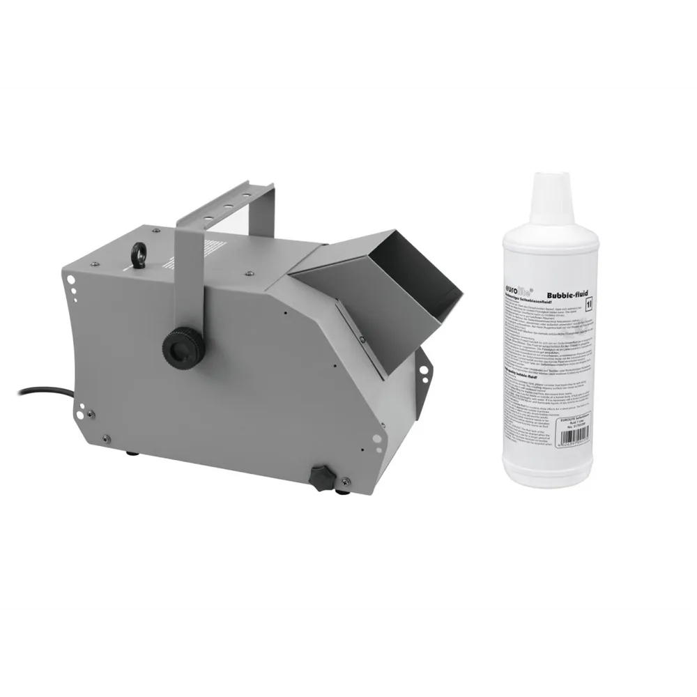 EUROLITE Set BW-100 Seifenblasenmaschine + Seifenblasenfluid 1l