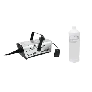 EUROLITE Set Snow 3001 Schneemaschine + Schneefluid 1l