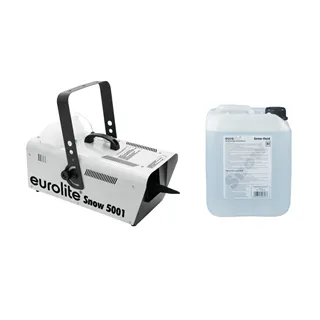 EUROLITE Set Snow 5001 Schneemaschine + Schneefluid 5l