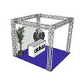 ALUTRUSS Traversenset QUADLOCK 6082 Quadrat 4x4x3,5m (BxTxH)