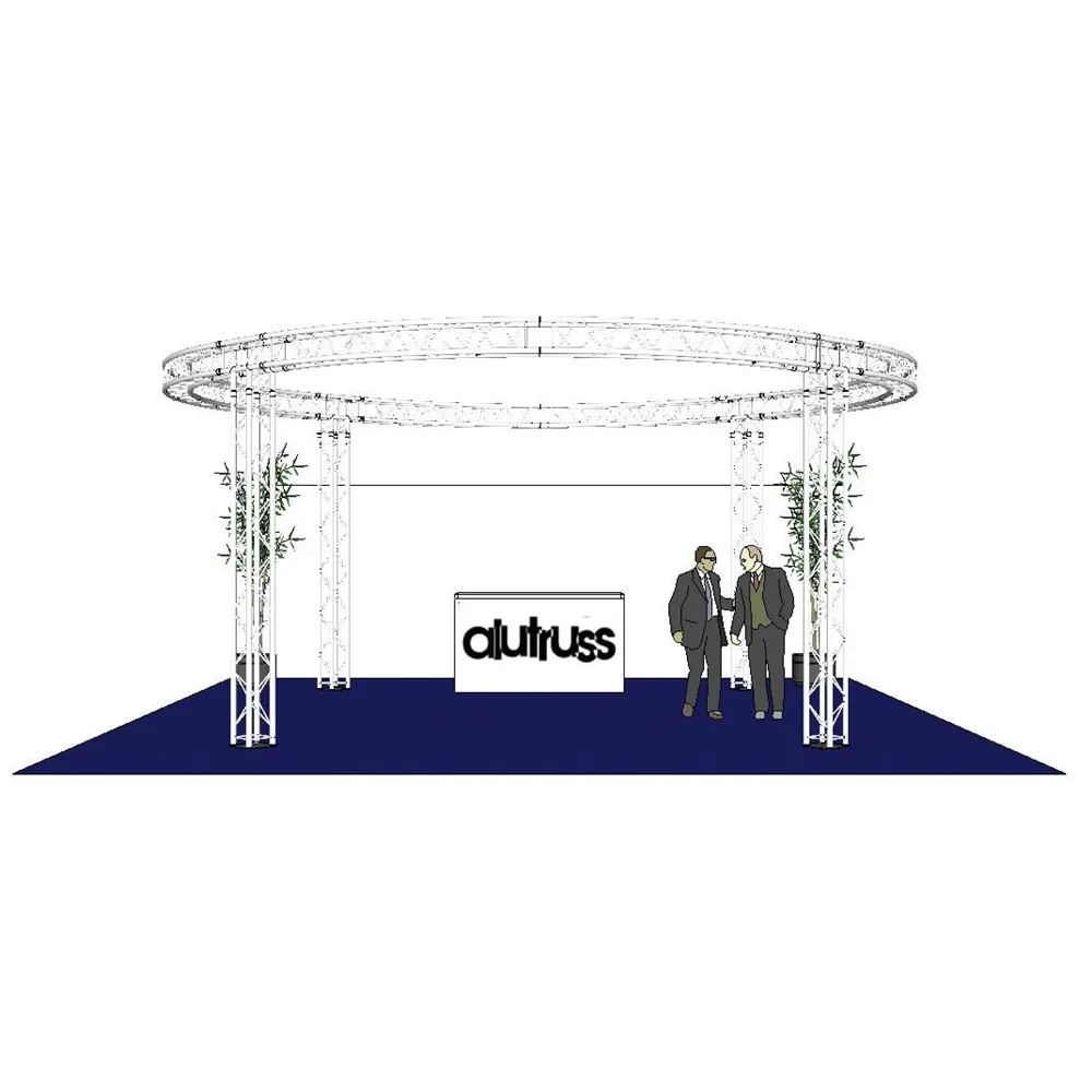 ALUTRUSS Traversenset QUADLOCK 6082 Kreis 6,6x3,5m