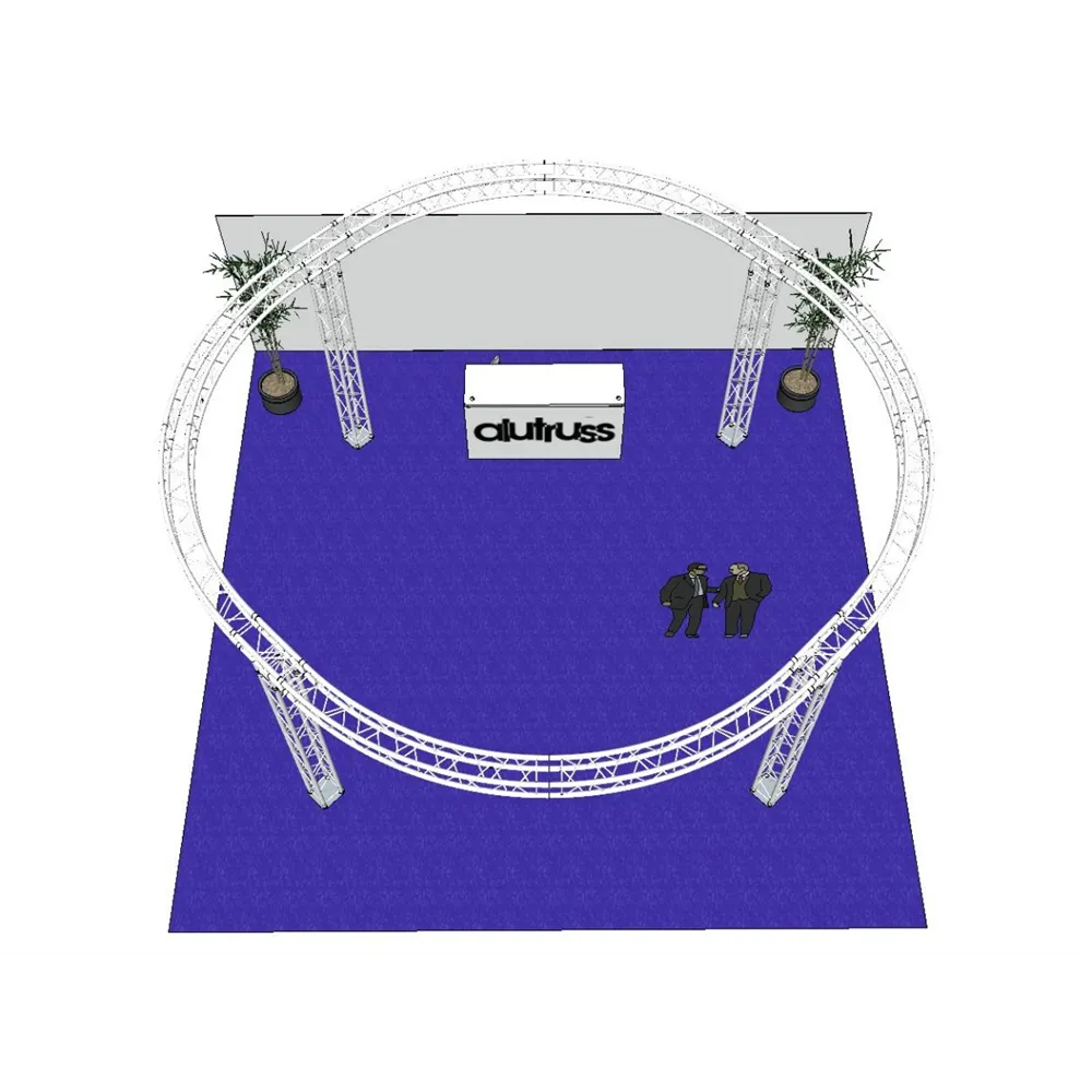 ALUTRUSS Traversenset QUADLOCK 6082 Kreis 6,6x3,5m