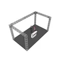 ALUTRUSS Traversenset QUADLOCK 6082 U-Form 7x4x3,5m (BxTxH)