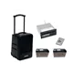 OMNITRONIC Set MOM-10BT4 Modular-Drahtlos-PA-System + CD-Player mit USB&SD + 2x Akku