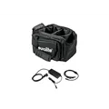 EUROLITE Set SB-14 Soft-Bag + Ladegerät 4x AKKU Flat Light 1