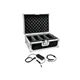 EUROLITE Set Flightcase 4x AKKU Flat Light 1 + Ladegerät