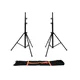 EUROLITE Set 2x LS-1 EU Stahl + Tragetasche