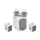 OMNITRONIC Set BOB-10A ws + 4x BOB-4 ws