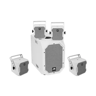 OMNITRONIC Set BOB-10A ws + 4x BOB-4 ws