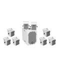 Ensemble OMNITRONIC BOB-10A ws + 8x BOB-4 ws