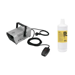EUROLITE Set N-10 silber + B2D Basic Nebelfluid 1l
