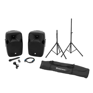 OMNITRONIC Set XFM-212AP + Boxenhochständer MOVE MK2