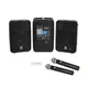 OMNITRONIC Set COMBO-160BT Aktiv-PA-System + UWM-2HH USB Funkmikrofon-Set