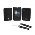 OMNITRONIC COMBO-160BT Active PA System Set + UWM-2HH USB Wireless Microphone Set