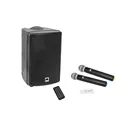 OMNITRONIC Set WAMS-08BT MK2 Sistema PA Wireless + Set Microfono Wireless UWM-2HH USB