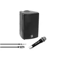 OMNITRONIC Ensemble WAMS-08BT MK2 Système PA sans fil + Partymic-1