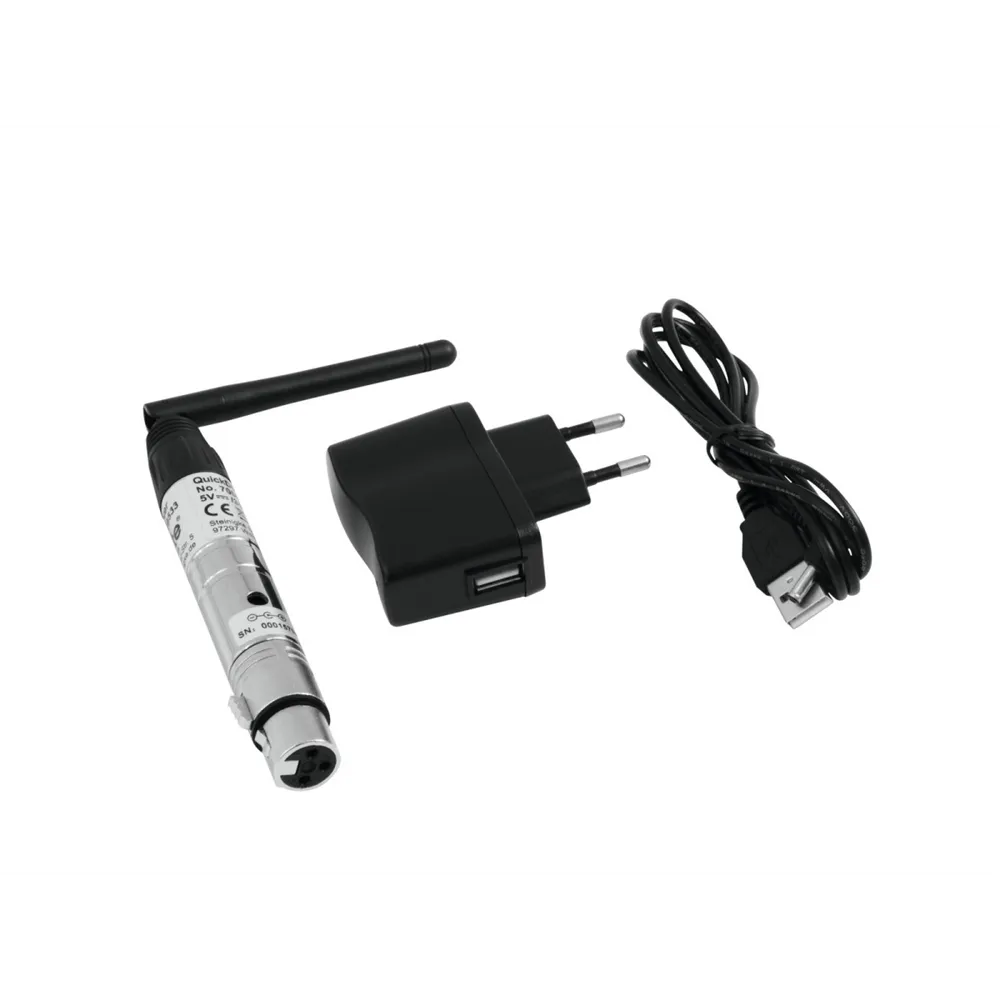 EUROLITE Set QuickDMX 1x Sender + 6x Empfänger