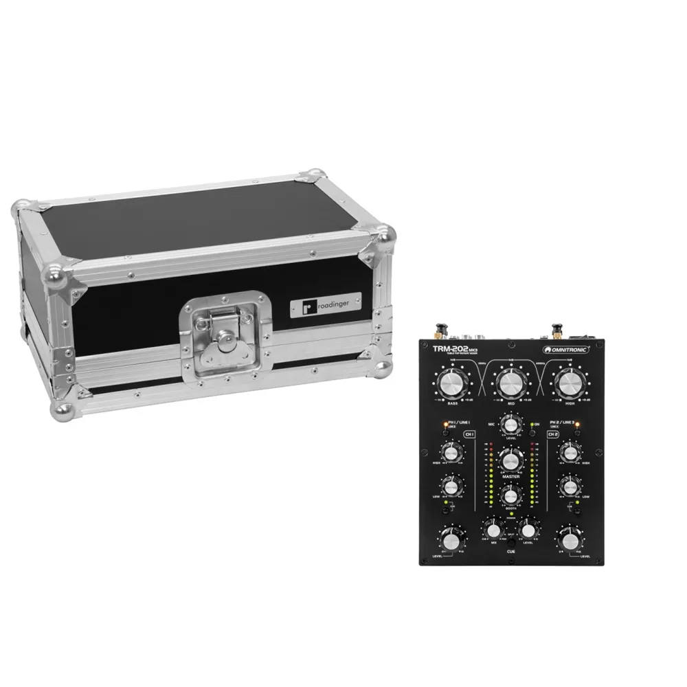 OMNITRONIC Set TRM-202MK3 + Case