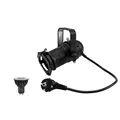 EUROLITE PAR-16 Spot Set Black + GU-10 230V COB 5W LED 1800-3000K Dim-to-Warm