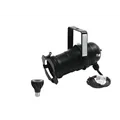 EUROLITE Set PAR-20 Spot Black + PAR-20 230V COB 6W E-27 LED 1800-3000K dim2warm