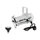 EUROLITE Set PAR-30 Spot sil+ PAR-30 230V COB 12W E-27 LED 1800-3000K dim2warm