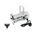 EUROLITE PAR-30 Spot Set sil+ PAR-30 230V COB 12W E-27 LED 1800-3000K dim2warm
