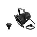 EUROLITE PAR-38 Spot Set Black + PAR-38 230V COB 18W E27 LED 1800-3000K Dim2Warm