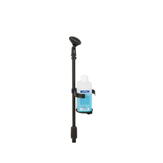 OMNITRONIC Set Mikrofonständer für Desinfektionsmittel, schwarz