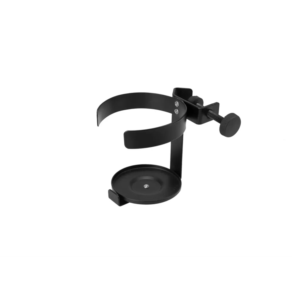 OMNITRONIC Set Mikrofonständer für Desinfektionsmittel, schwarz