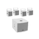 OMNITRONIC Set MOLLY-12A Subwoofer aktiv + 4x MOLLY-6 Top 8 Ohm, weiß